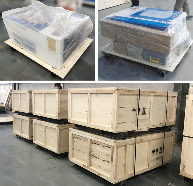 packing of co2 laser machine