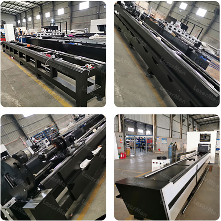 machine bed structure 