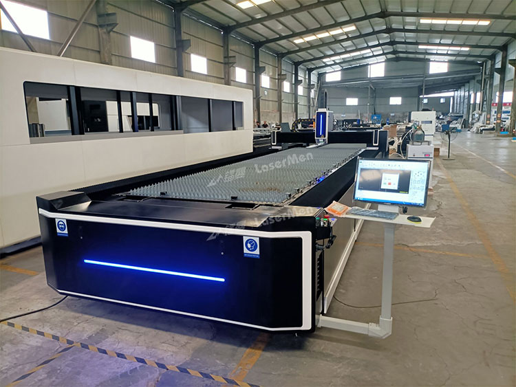 metal sheet fiber laser cutting machine