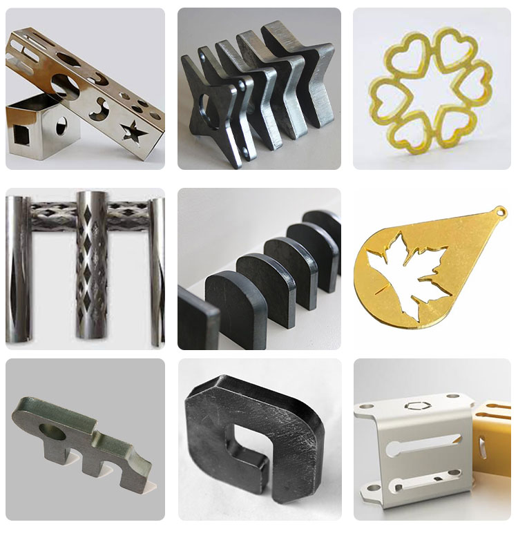 fiber laser cutting samples