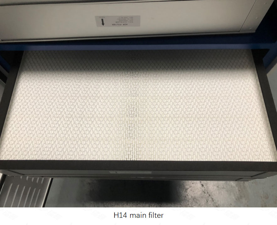 130w air filter for co2 laser engraving cutting machine