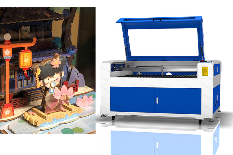 LM-1390-1 co2 laser engraving cutting machine